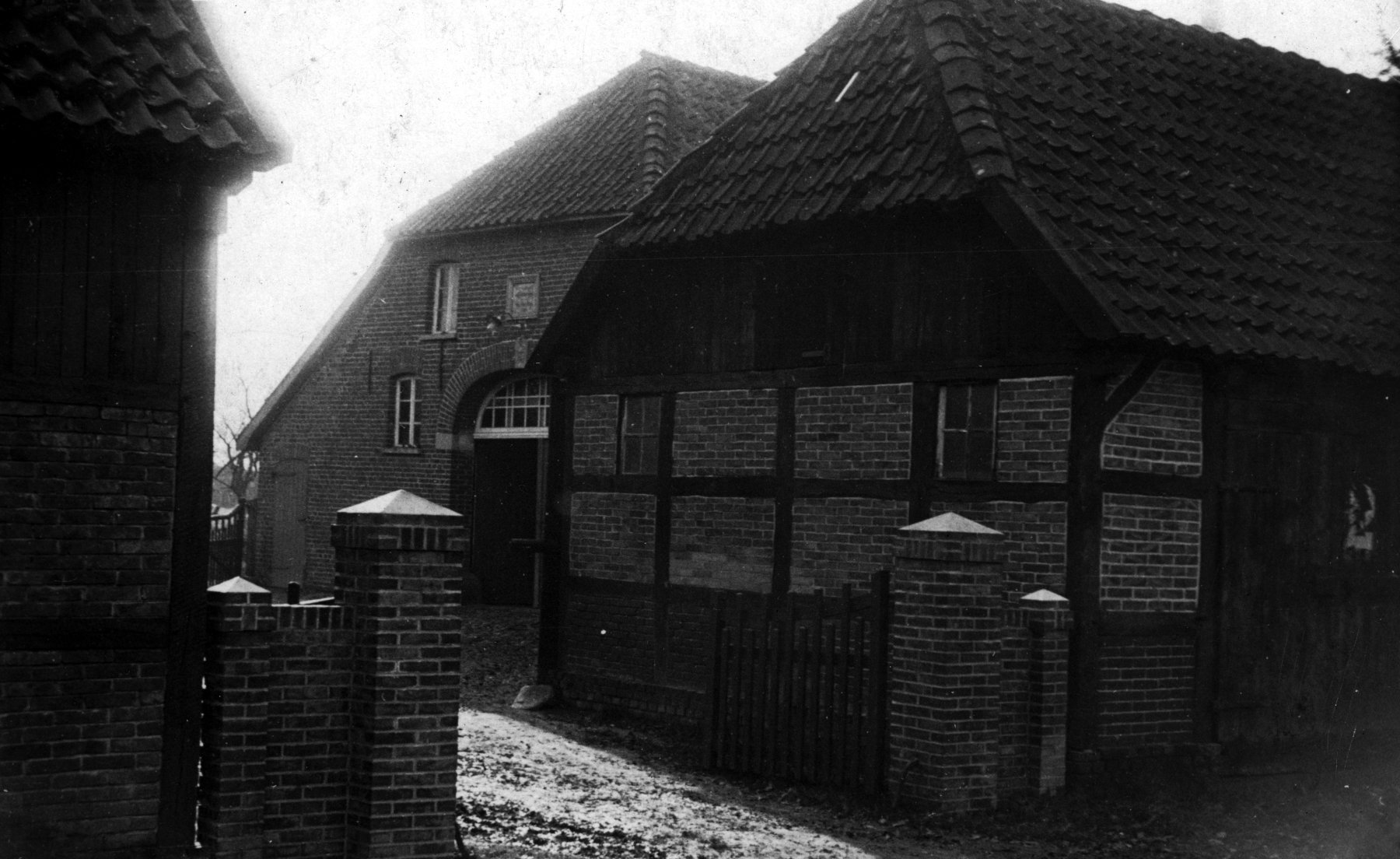 Ammerländerstrasse 49 um 1930 / Foto nachbearbeitet von Mario Maschler