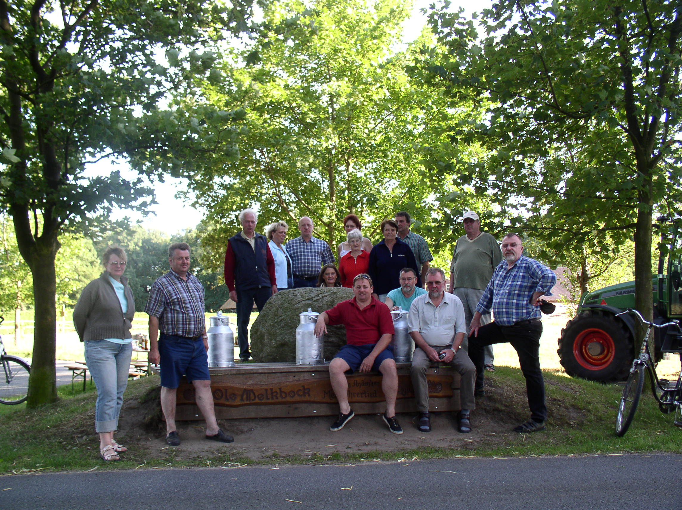 1994 Aufstellung Melckbock